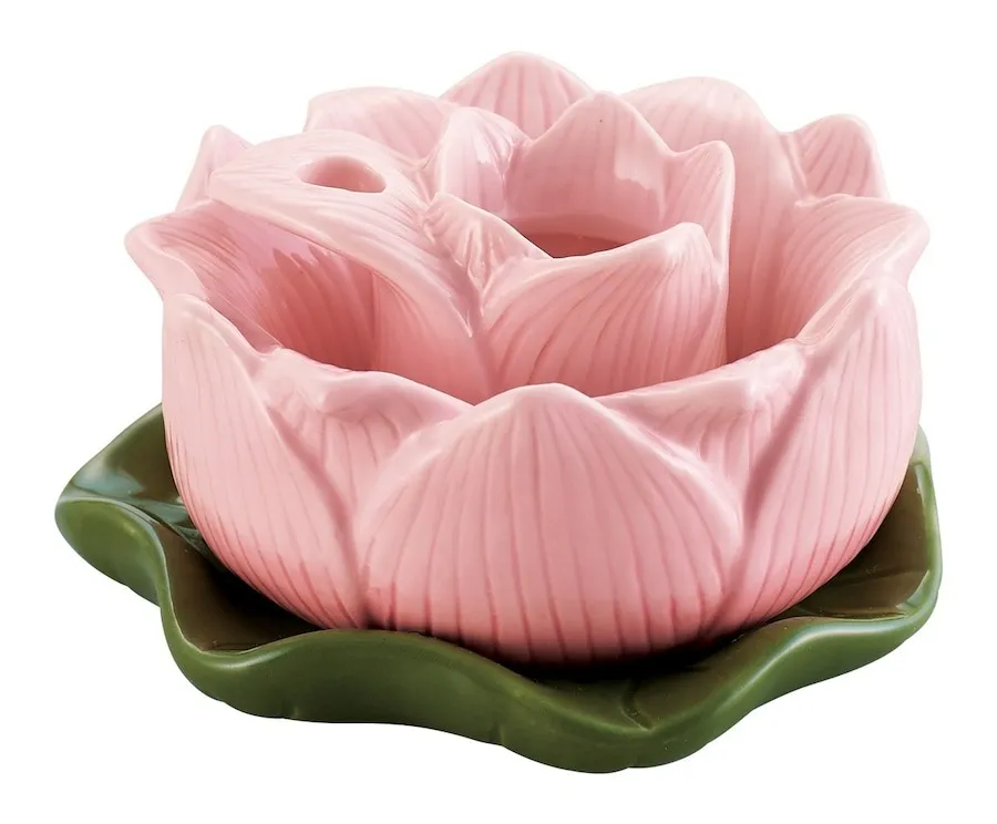香炉(蓮の花)・ピンク